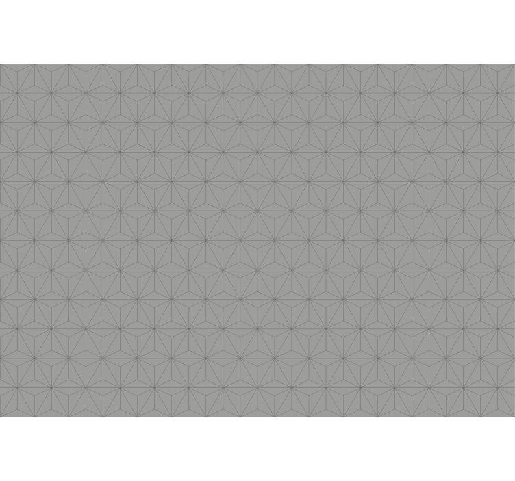 Wallpaper office grey concrete triangles - TenStickers