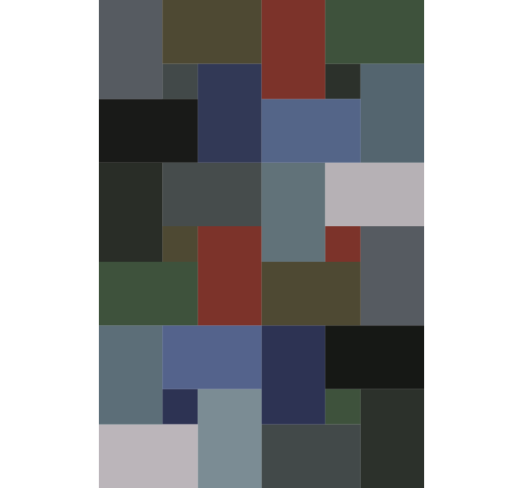 Wallpaper office plain coloured modern tile - TenStickers