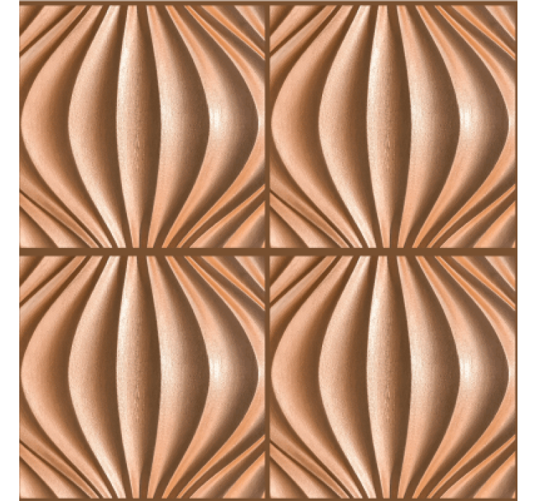 Wallpaper for dining area 3d sand effect - TenStickers