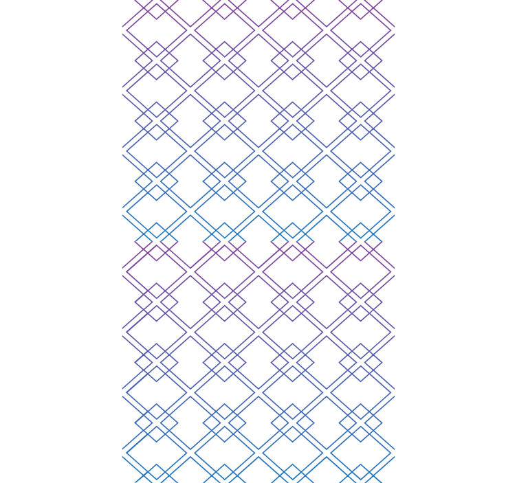 Wallpaper geometric diamonds and lines - TenStickers