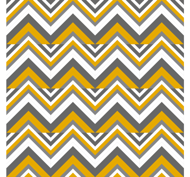 Wallpaper geometric chevron stripe pattern - TenStickers