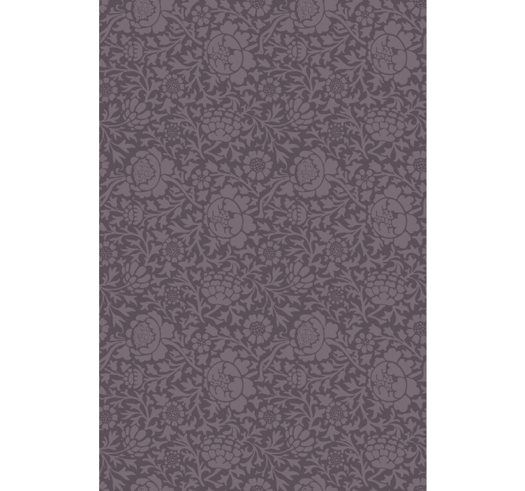 Hallway wallpaper in elegant grey pattern - TenStickers