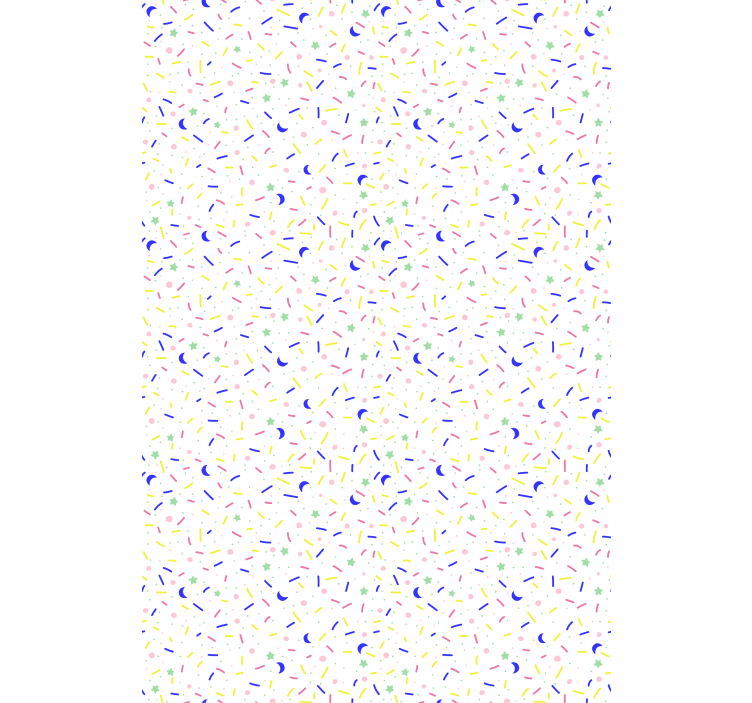 Nordic wallpaper colorful sprinkles design - TenStickers