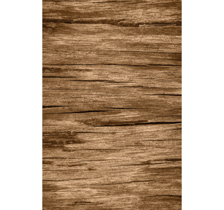Rustic wallpaper striped light brown - TenStickers