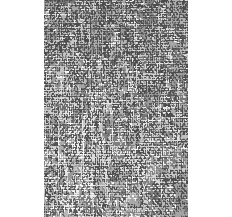 Living area wallpaper in gray tones of natural fiber - TenStickers