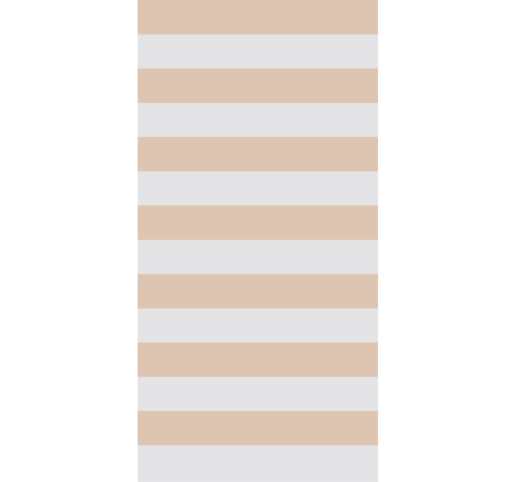 Contemporary wallpaper in soft beige stripes - TenStickers