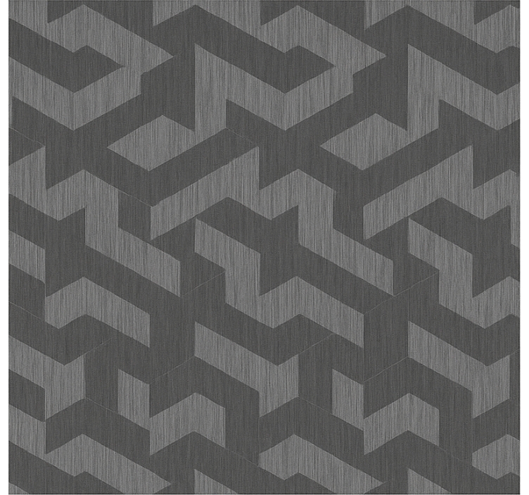 Wallpaper teenage bedroom geometric dark shapes - TenStickers
