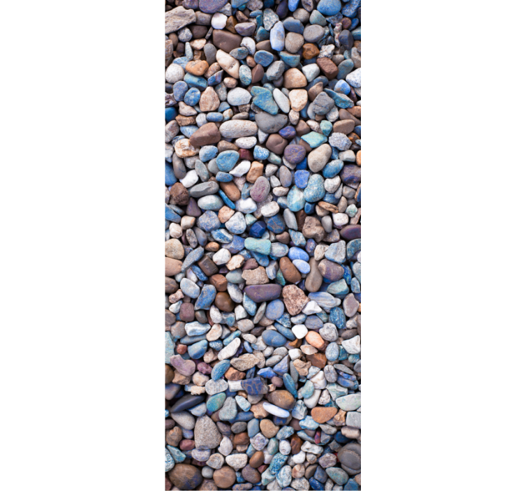 Kitchen wallpaper in colorful stones design - TenStickers