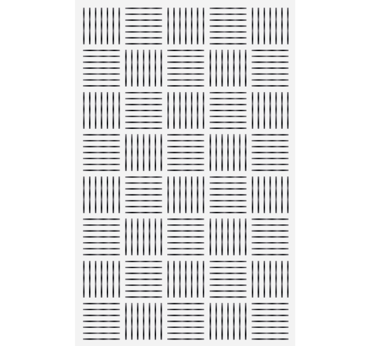 Kitchen wallpaper nordic line design - TenStickers