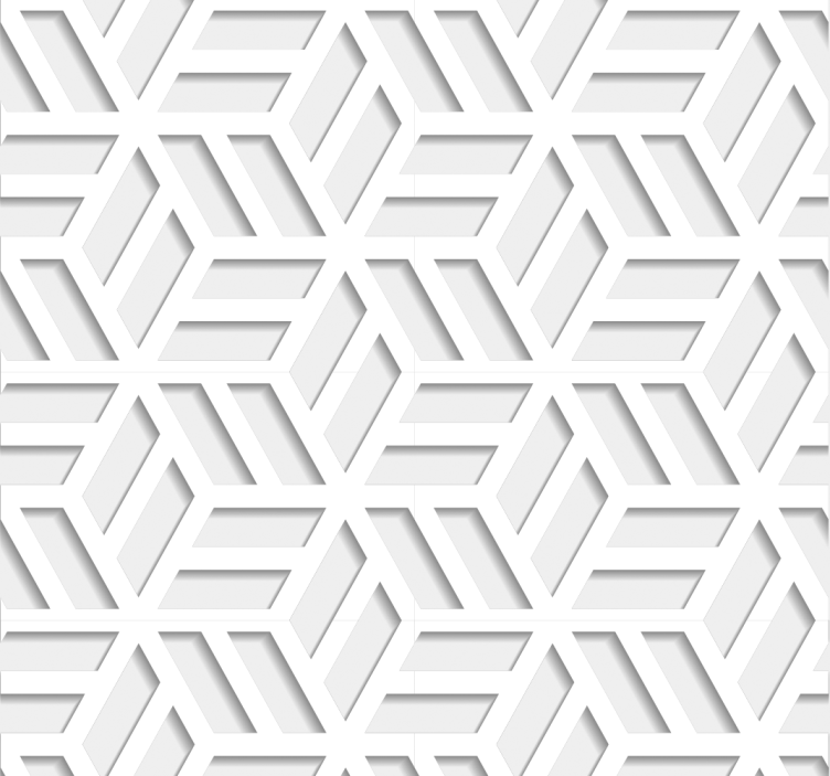 Geometric Lattice wallpaper geometric - TenStickers