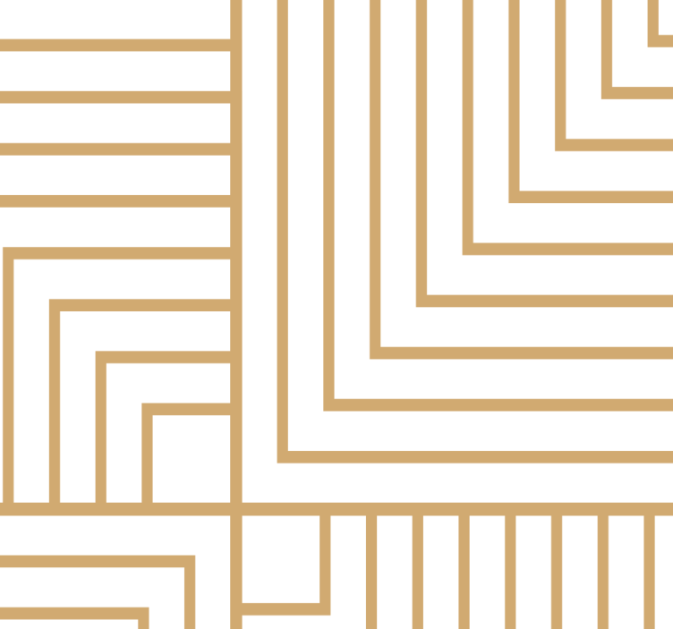 Geometric Maze wallpaper geometric - TenStickers