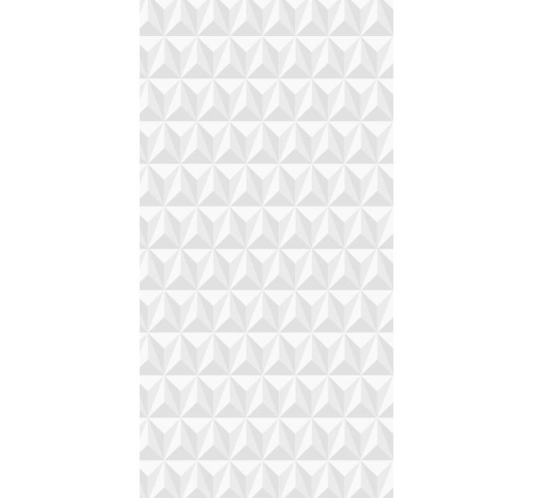 Geometric Wall wallpaper white - TenStickers