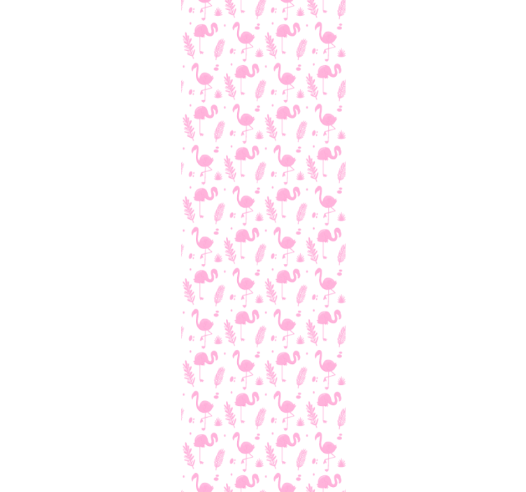 Flamingo Motifs animals wallpaper - TenStickers
