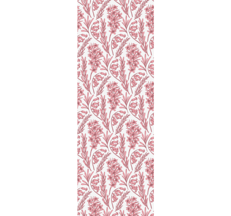 Pink lotus flowers Flower Wallpaper - TenStickers