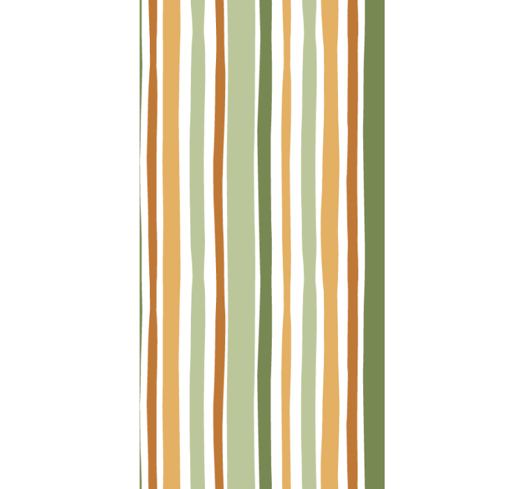 Striped Patterns wallpaper horizontal stripes - TenStickers