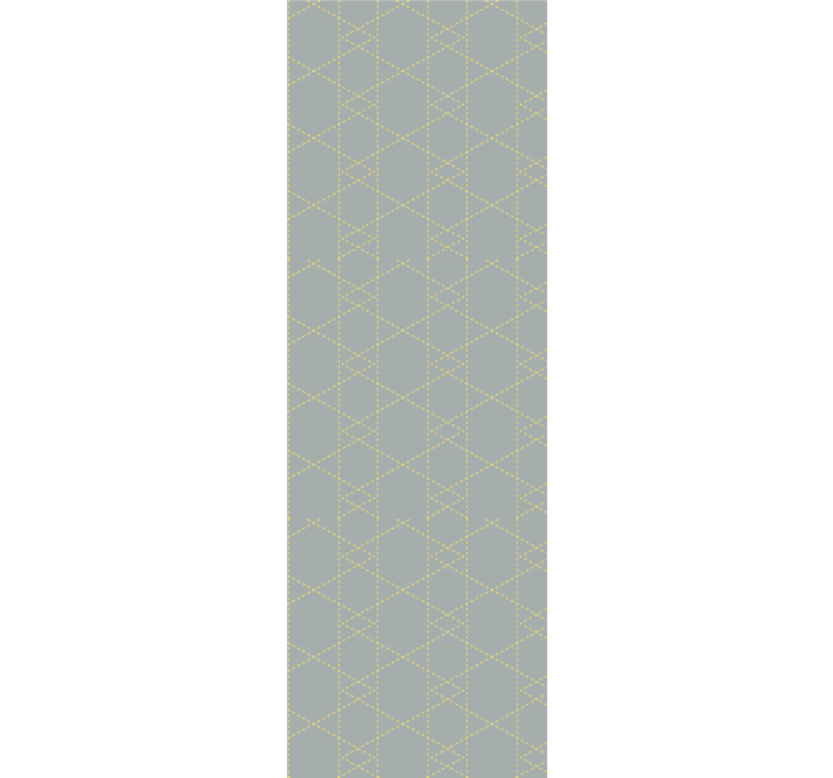 Geometric Lattice Pattern wallpaper geometric - TenStickers