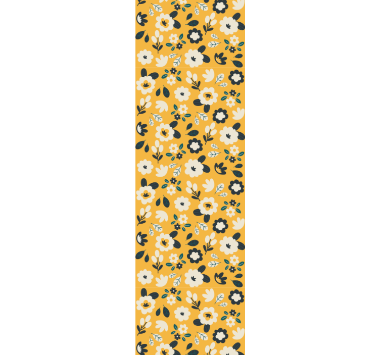 Floral Bedroom Feature flowers wallpaper - TenStickers