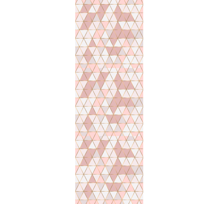 Geometric Triangular triangles wallpaper - TenStickers