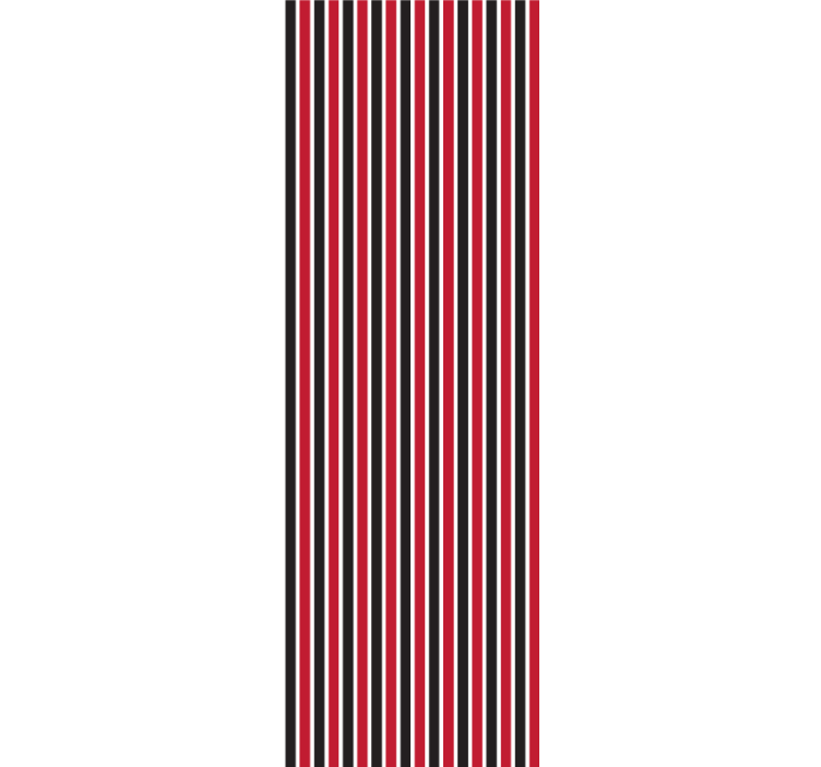 Vertical Stripe Ensemble wallpaper striped - TenStickers