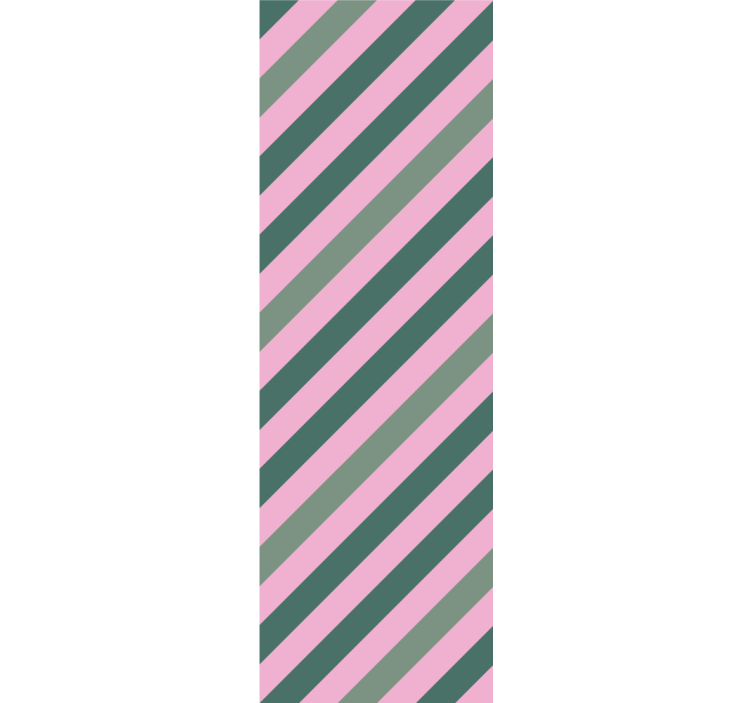 Diagonal Striped Elegance wallpaper horizontal stripes - TenStickers