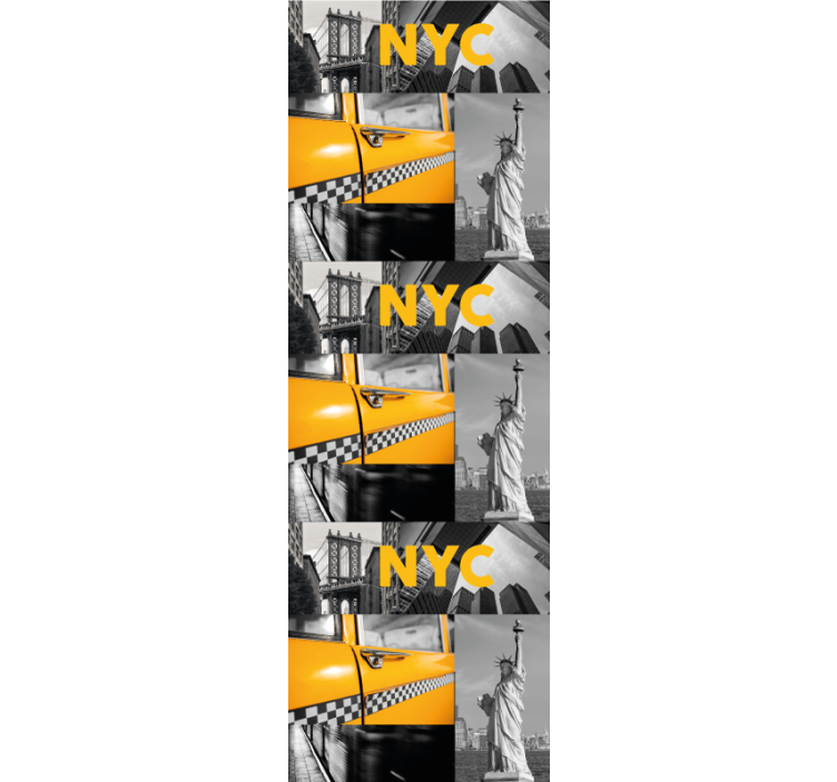 Urban Collage city wallpaper - TenStickers