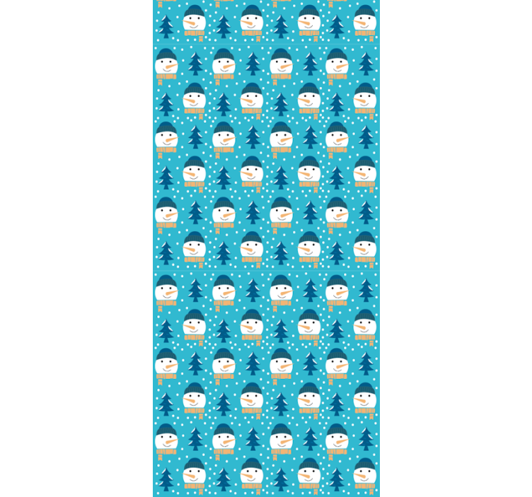 Nordic Snowscape nordic wallpaper - TenStickers