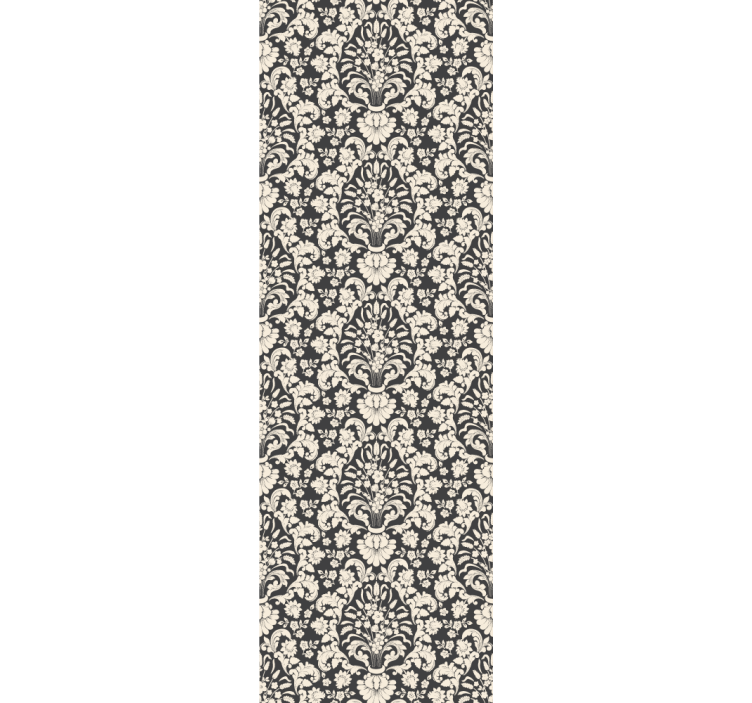 Baroque Damask Pattern baroque wallpaper - TenStickers