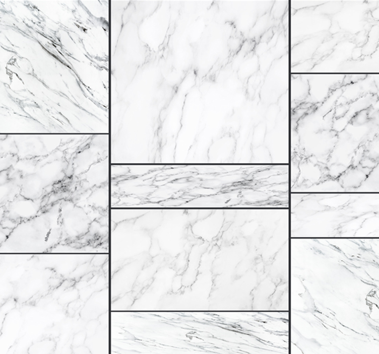 Marbled Interior Detail living area wallpaper - TenStickers