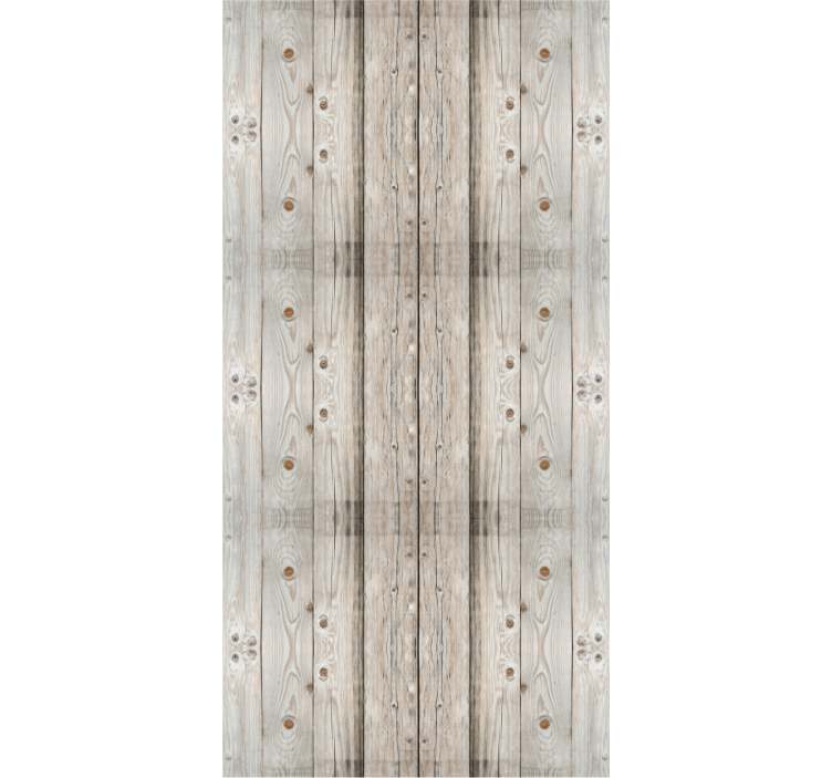 Rustic Plank Simulation wood effect wallpaper - TenStickers