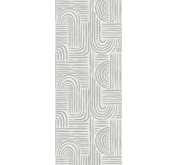 New modern style beige pattern wallpaper - TenStickers