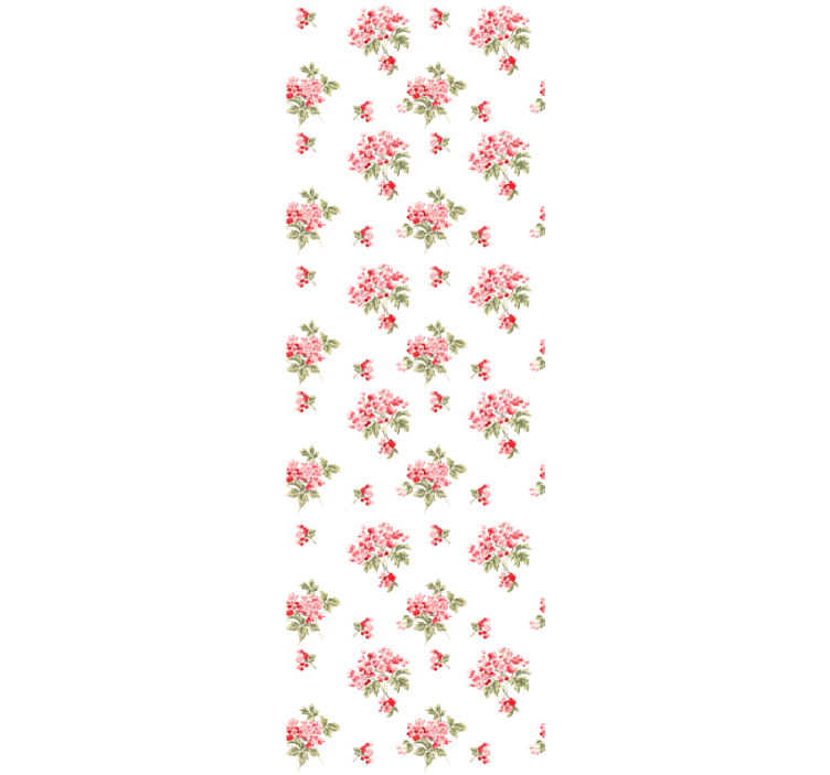 Vintage arrangements pattern flowers wallpaper - TenStickers