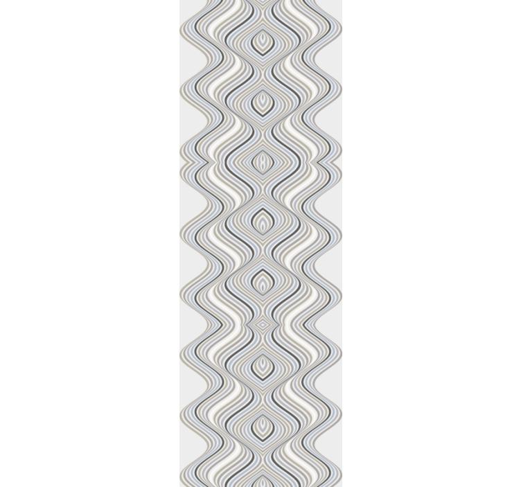 Classic style striped flint Stone wallpaper - TenStickers