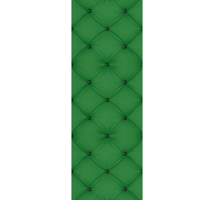 Quilted Green Surface textured wallpaper - TenStickers