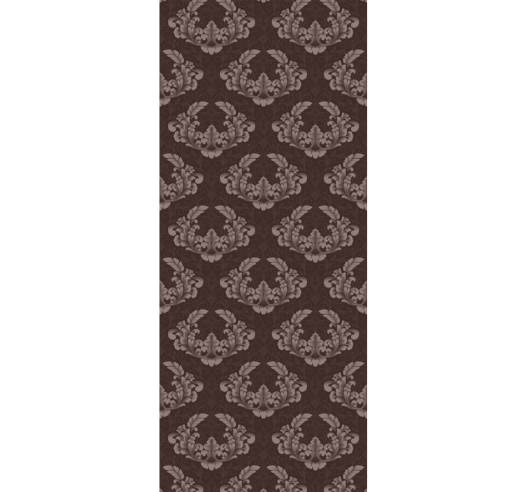 Classic floral patterns baroque wallpaper - TenStickers