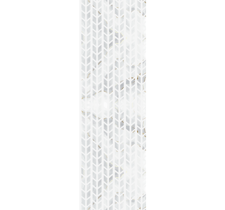 Modern Patterned Texture entrance wallpaper - TenStickers