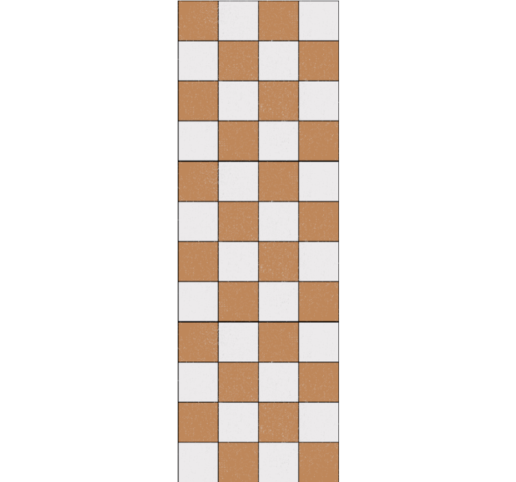 Square Pattern Design tile effect wallpaper - TenStickers