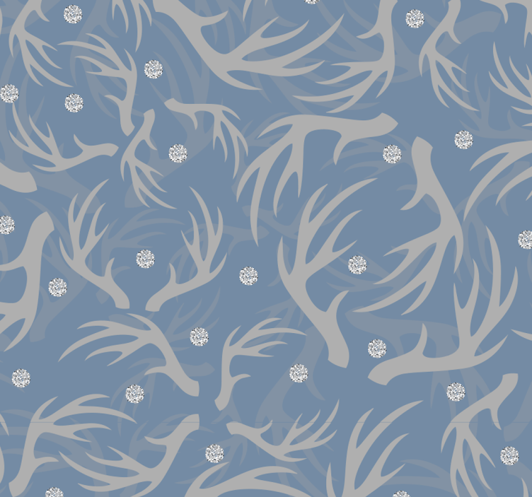 Coral Motif living area wallpaper - TenStickers