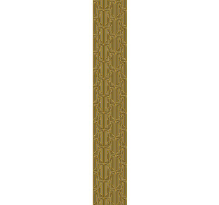 Abstract Arc Patterns wallpaper geometric - TenStickers