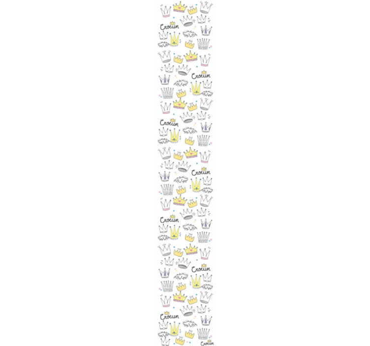 Little Crowns Childrens Wallpaper - TenStickers