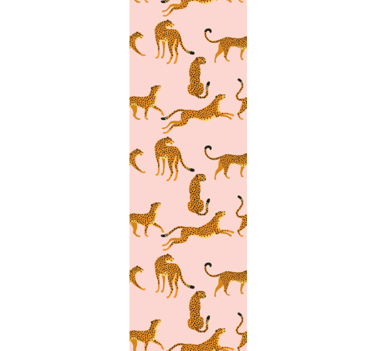 Savannah Cheetah Animal Wallpaper - TenStickers