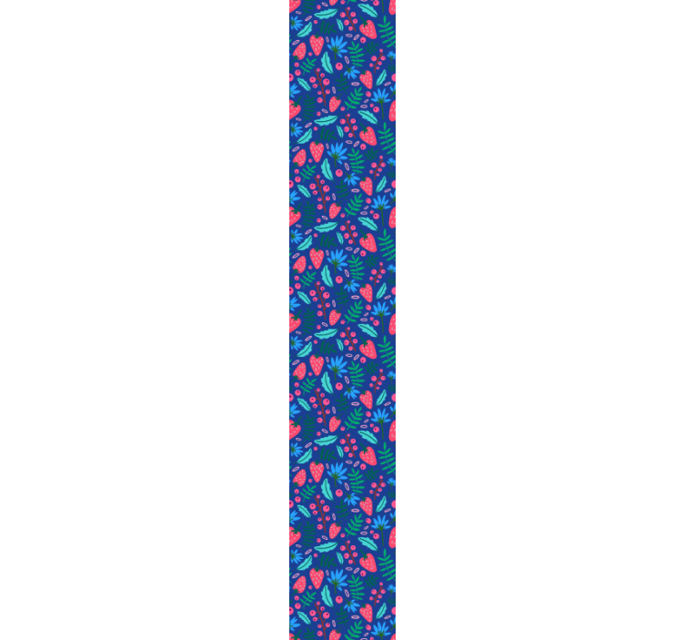 Floral Botanic Patterns leaves wallpaper - TenStickers