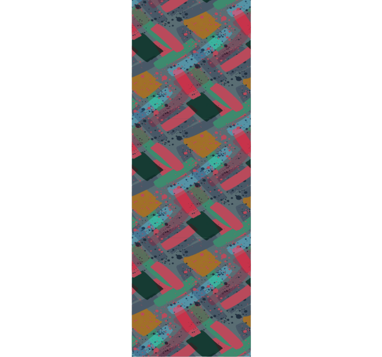 Geometric Pattern Fusion wallpaper geometric - TenStickers