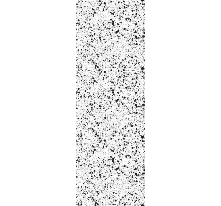 Black and white splash Art Wallpaper - TenStickers