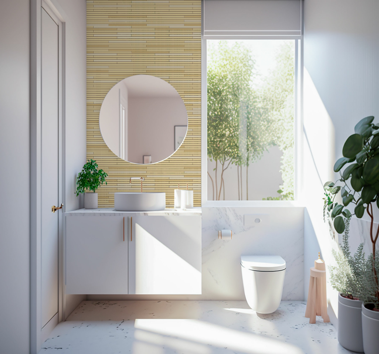 Brick Motif bricks wallpaper - TenStickers