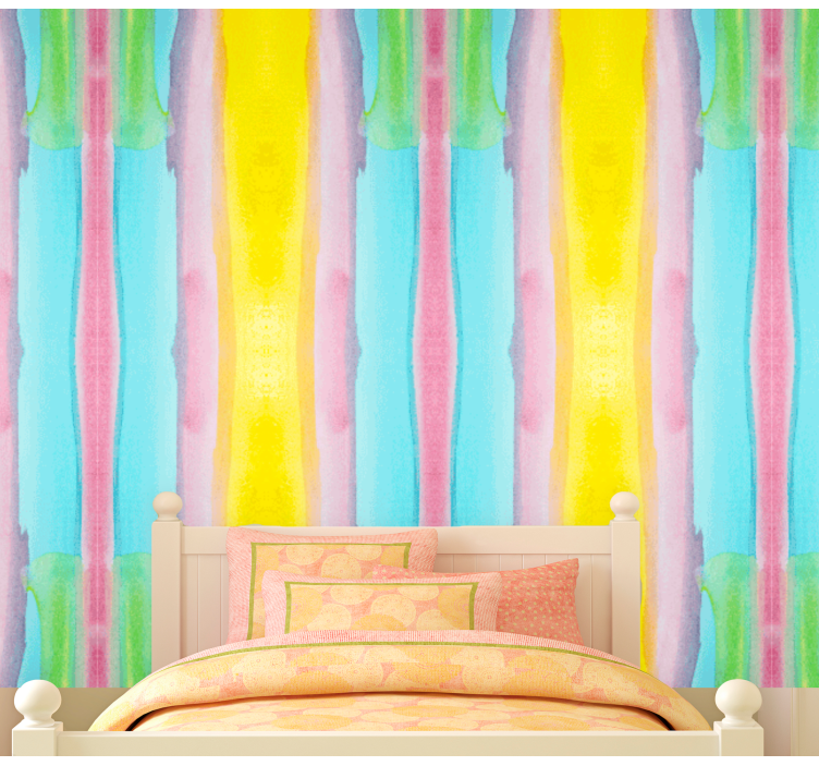 Colorful Abstract abstract wallpaper - TenStickers