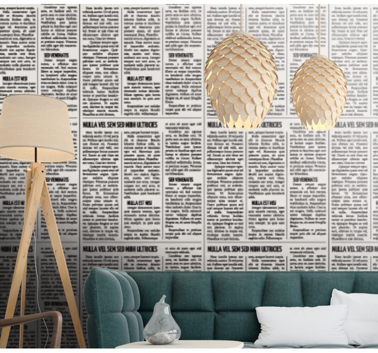 Journal paper with text wallpaper - TenStickers