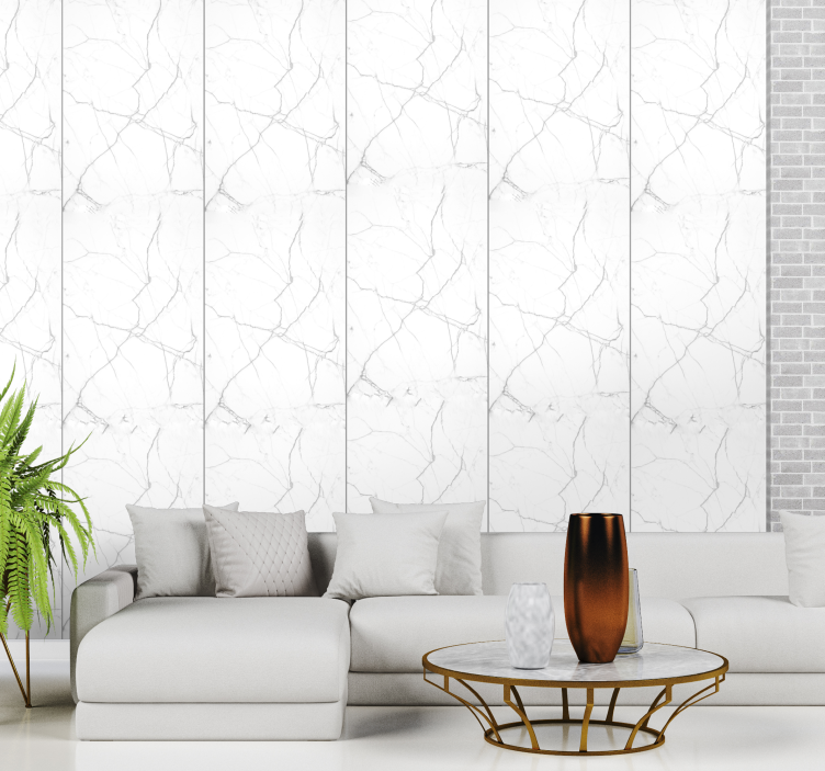 Marble Texture living area wallpaper - TenStickers