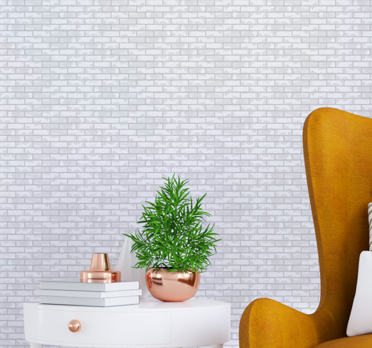 Minimalist Brick bricks wallpaper - TenStickers