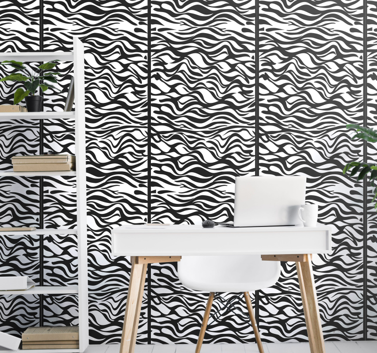Zebra Stripes Pattern - TenStickers